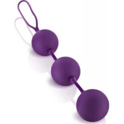 Remise 🌟 3 Boules De Geisha Trio Balls Pourpre - Dildoshop ❤️