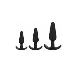 Les meilleures critiques de ???? 3 Plugs Anaux Silicone Mood Doc Johnson Black ????