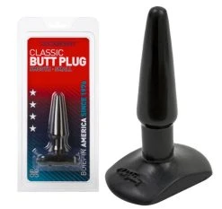 Bon marché 🔔 Plug Anal Doc Johnson 11 X 2.5 Cm Noir ✨