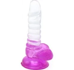 Tout neuf 🥰 Cox Color Dildo Ondulé Ventouse L 15 Ø 3.2 Cm 💯