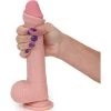 De gros ❤️ Cox Dildo Articulé Peau Glissante Et Ventouse Flesh 23 X 4.20 Cm 🤩