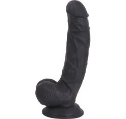 Meilleur prix 😉 Cox Dildo Black Ventouse 22 X 4 Cm - Dildoshop 😉