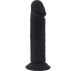 De gros ❤️ Cox Dildo Black Ventouse Silicone 21 X 4.5 Cm 🧨