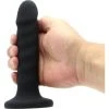 Offres 🔔 Cox Dildo Black Ventouse Silicone L 17.5 Ø 3.8 Cm 🧨