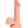 Tout neuf 👏 Cox Dildo Flesh Ventouse 17 X 4 Cm 🛒