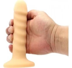 Budget 🥰 Cox Dildo Flesh Ventouse Silicone L 17.5 Ø 3.8 Cm 😉