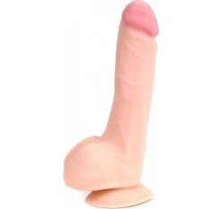 De gros 😉 Cox Dildo Super Souple Ventouse Flesh 22 X 4.5 Cm - Dildoshop 👍
