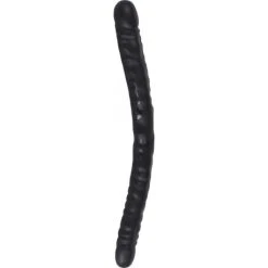 Promo ⭐ Cox Double Dildo Black L 45 Ø 4.5 Cm 😀
