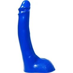Coupon 🎉 Dildo Deep Blue L 26 Ø 5.5 Cm 🔔