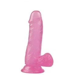 Tout neuf 🔔 Dildo Jelly Studs Ventouse Pink 14 X 3.7 Cm - Dildoshop 🎉