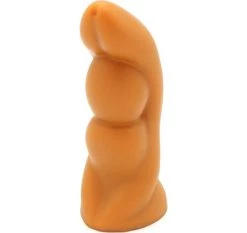 Budget 🥰 Dildo Plug Gold Play Alien Silicone Large L 20.5 Ø 7.5 Cm ✨