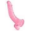 Les meilleures critiques de 🛒 Dildo Pure Jelly Ventouse Rose Translucide 22 Cm X 3.5 Cm 🛒
