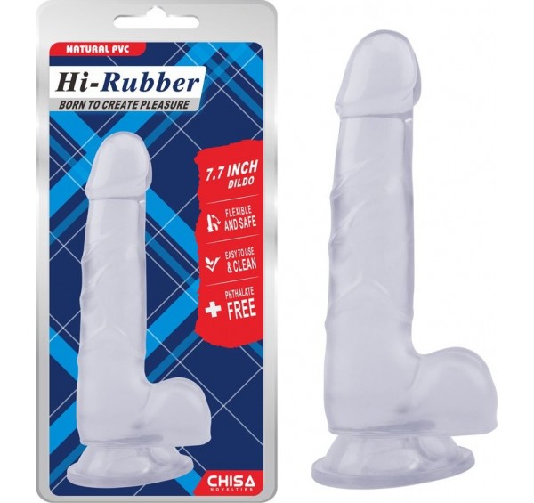 De gros ???? Dildo Ventouse Hi-rubber Clear ???? 1 De gros ???? Dildo Ventouse Hi-rubber Clear ????