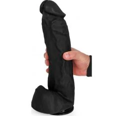 Meilleur prix 👏 Cox Dildo Gros Gode Anal Noir Avec Ventouse 37 X 8cm 😀