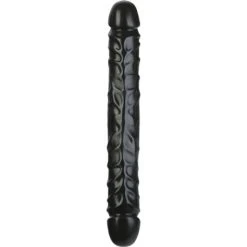Tout neuf 🧨 Double Dildo Doc Johnson 30 Cm X 3.50 Cm Noir - Dildoshop ⌛