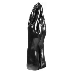 Le moins cher ???? Double Fist Gode Noir - L 32 Cm Ø 9.10 Cm - Dildoshop ????