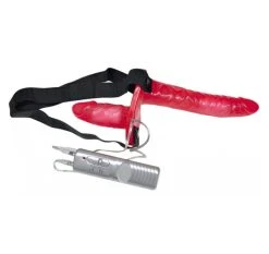 Le moins cher 🌟 Double Gode Ceinture Vibrant - Dildoshop 😀