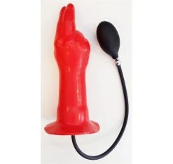 Acheter 👍 Fist Dildo Gonflable Latex Rouge - Dildoshop ✔️
