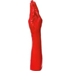 Tout neuf 🌟 Fist Dildo Rouge 38 X 7.5 Cm - Dildoshop 😉