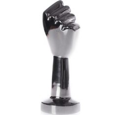 Promo ???? GODE FIST ACIER INOX 15.5 X 5.5 Cm Sextoy Gay ????