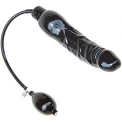 Meilleure vente ???? Gode Gonflable XL 23 X 5 Cm Black Très Solide Fabriqué En Latex ✔️