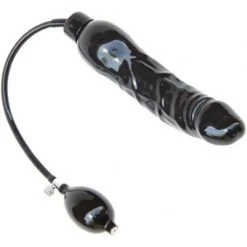 Meilleure vente 😍 Gode Gonflable XL 23 X 5 Cm Black Très Solide Fabriqué En Latex ✔️