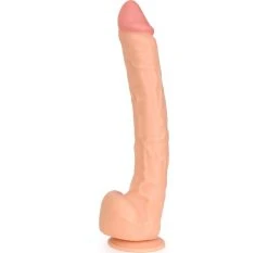 Bon marché 😀 Gode Pénis Très Long Avec Ventouse 36 X 4.8 Cm Environ 🎉