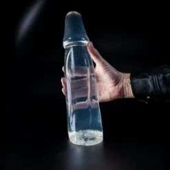 De gros ⌛ Gode XXL Translucide 33.5 X 8.6 Cm 👍