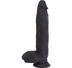 Budget ✨ Gros Sextoy Cox Dildo XL Black Ventouse Très Doux Au Toucher 🔥