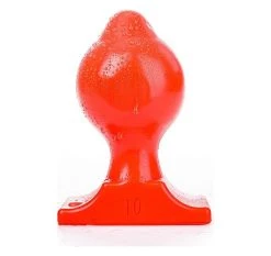 Offres 🧨 Méga Plug Anal Ou Vaginal XL - L 17 Ø 9.5 Cm Rouge 👍