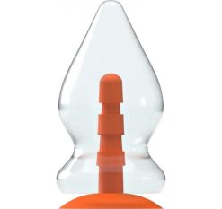 Le moins cher ???? Pachy Plug Transparent XXL Ventouse L 22 Ø 12 Cm ????
