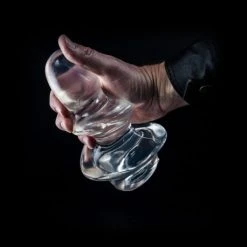 Sortie 🛒 Plug Addict Clear 17 X 9.5 Cm - Dildoshop 🎉