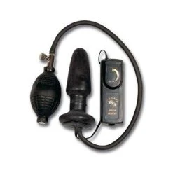 Promo ⭐ Plug Anal Gonflable & Vibrant - Dildoshop 🧨