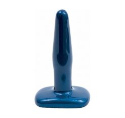 Meilleure affaire ⭐ Plug Anal Ou Vaginal Small, Bleu Nacré Small Petit Doc Johnson 11.5 X 2.3 Cm ????