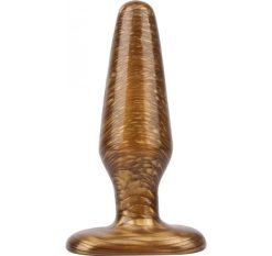 Meilleure vente ???? Plug Anal Stag Gold L 14 Ø 4 Cm ????