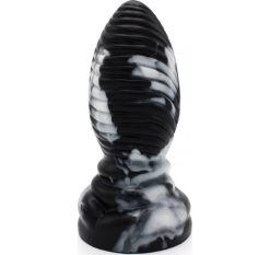 De gros ???? Plug Anal Stimulant Black & White L 17 Ø 7 Cm Silicone ????
