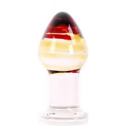 Coupon ???? Plug Anal Verre Teinté - Dildoshop ⭐