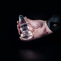 Vente flash ???? Plug Transparent 13 X 4.5 Cm - Dildoshop ????