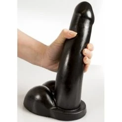 De gros 🎁 Très Gros Gode Gay - Black Skin Dildo XL 28 X 6 Cm 😀