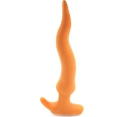 Bon marché ❤️ Wave Dildo Plug Gold Play Silicone M ✨